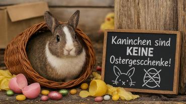Kaninchen sind keine Ostergeschenke!